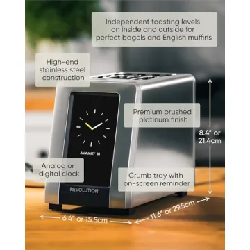 Revolution R270 High-Speed Touchscreen Toaster - Perfect for All Breads