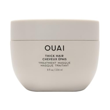 OUAI Thick Hair Mask for Hydrated & Shiny Hair Treatment