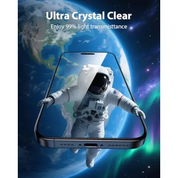 Mkeke Screen Protector for iPhone 16 Pro Max, 3 Pack