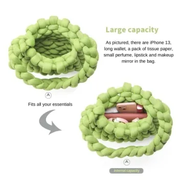 Maral Hand Knit Chunky Yarn Shoulder Bag - Stylish and Washable