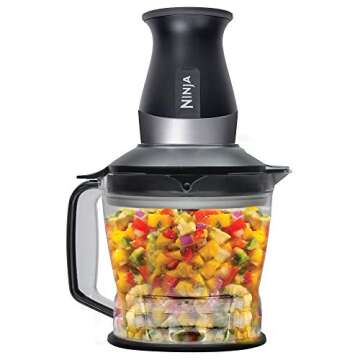 Nutri Ninja 2-in-1 700-Watt Blender/Processor | QB3005 (Renewed)