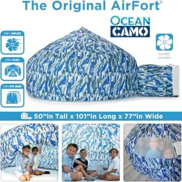 AirFort Inflatable Fort for Kids - Quick Setup Fun