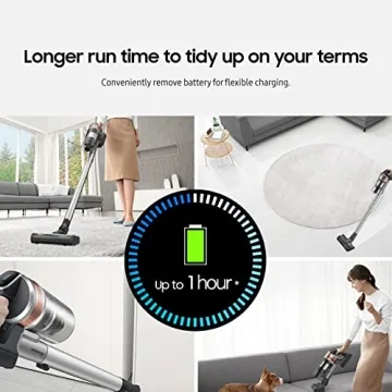 SAMSUNG Jet 75 Pet Cordless Vacuum Lightweight Powerful Suction
