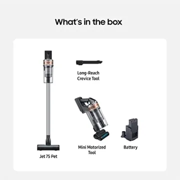 SAMSUNG Jet 75 Pet Cordless Vacuum Lightweight Powerful Suction
