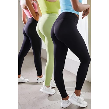 Sunzel Nunaked Workout Leggings - Soft High Waist Pants