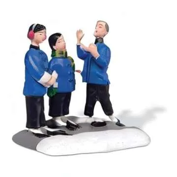 Department 56 A Christmas Story Singing Carols Figurine - A Heartwarming Holiday Decor