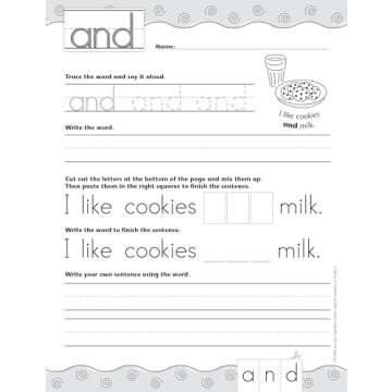 100 Write-and-Learn Sight Word Practice Pages: Engaging Reproducible Activity Pages That Help Kids Recognize, Write, and Really LEARN the Top 100 High-Frequency Words That are Key to Reading Success