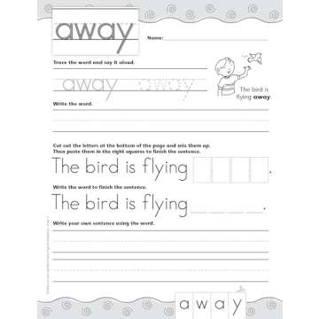 100 Write-and-Learn Sight Word Practice Pages: Engaging Reproducible Activity Pages That Help Kids Recognize, Write, and Really LEARN the Top 100 High-Frequency Words That are Key to Reading Success