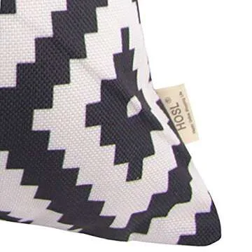 HOSL Throw Pillow Covers Stylish Home Decor Set