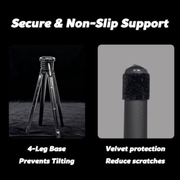 Nan Yante Portable Flute Stand for C Flutes | Lightweight & Compact