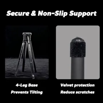 Nan Yante Portable Flute Stand for C Flutes | Lightweight & Compact