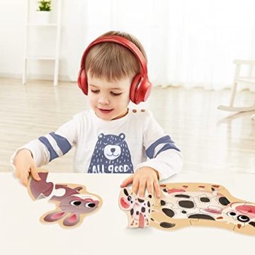 Toi 6 Pack Toddler Jigsaw Puzzles for Kids Fun