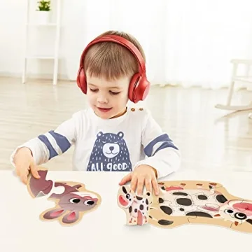 Toi 6 Pack Toddler Jigsaw Puzzles for Kids Fun