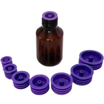ENFit® Medicine Bottle Adapters - Qty 5 23.5-25.5mm