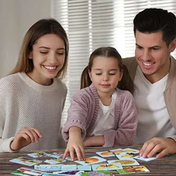 weiff Toddler Puzzles for Kids Ages 3+, Montessori Sorting and Matching Games Fruit Animal Vehicle Word Puzzles Preschool Learning Activities for Girls Boys Birthday Gifts Christmas Halloween Easter