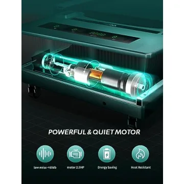 RHYTHM FUN Under Desk Walking Pad with Wide Belt