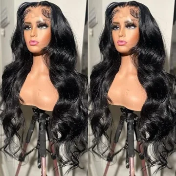 Body Wave Lace Front Wig Human Hair 180% Density 22inch
