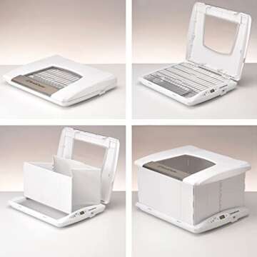 Brod & Taylor Folding Proofer & Slow Cooker (Proofer w/Accessory Shelf), White