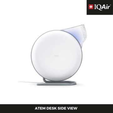 IQAir Atem Desk Air Purifier for Cleaner Air Everywhere