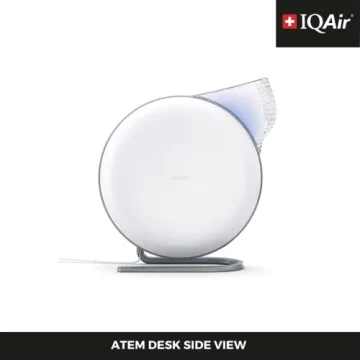 IQAir Atem Desk Air Purifier for Cleaner Air Everywhere