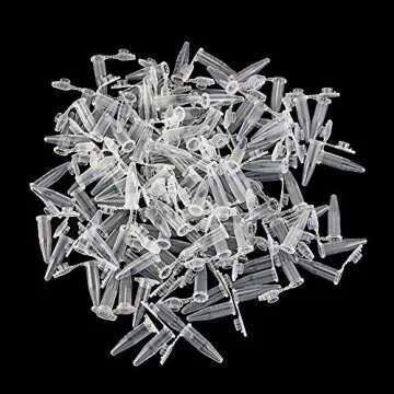 Twdrer 500PCS 0.5ML Graduated Test Tubes for Labs