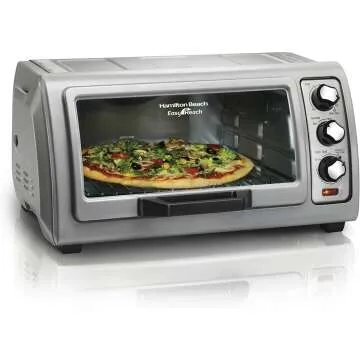 Hamilton Beach 6-Slice Toaster Oven with Roll-Top