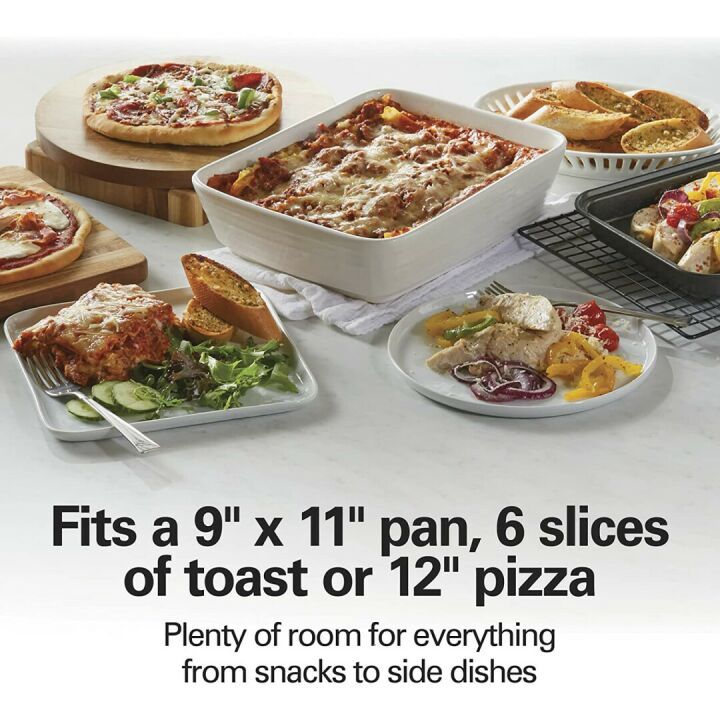 Hamilton Beach 6-Slice Toaster Oven with Roll-Top