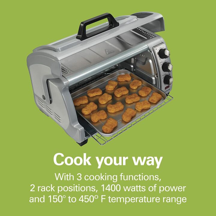 Hamilton Beach 6-Slice Toaster Oven with Roll-Top