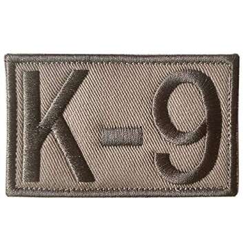 Antrix K9 Service Dog Police Dog Army Swat Tactical Patch - 2 Pack