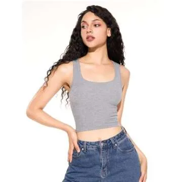 Stylish Women’s Sleeveless Crop Top for Summer Wear