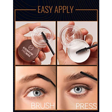 Eyebrow Wax Kit for Fluffy Flawless Brows All Day