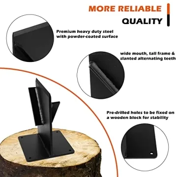 Effortless Firewood Preparation with Heavy Duty Splitter