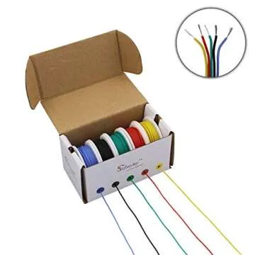 Striveday Flexible Silicone Wire for DIY Electrical Needs