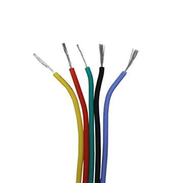 Striveday Flexible Silicone Wire for DIY Electrical Needs