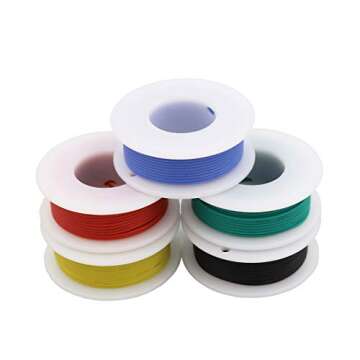Striveday Flexible Silicone Wire for DIY Electrical Needs