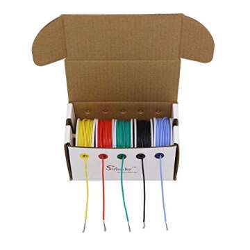 Striveday Flexible Silicone Wire for DIY Electrical Needs