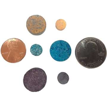 Color My Bath 133- 300 Tablet Jar - Fizzing Tub Water Primary Color Changing Tabs, Fun and Educational Bathtime Activity For Kids, Safe For Baby Non Toxic, Non Staining, Soap and Frangrance-Free Formula