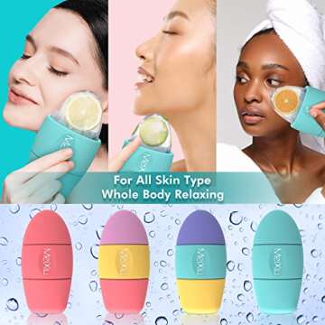 MeiXiu Ice Roller for Face and Eye - Facial Massager Tool