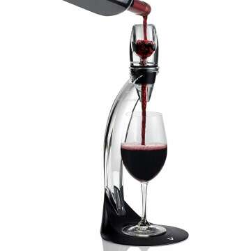 Vinturi Deluxe Red Wine Pourer & Decanter  Set