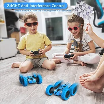 Hamdol 360° Remote Control Stunt Car for Kids