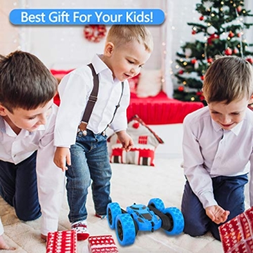 Hamdol 360° Remote Control Stunt Car for Kids