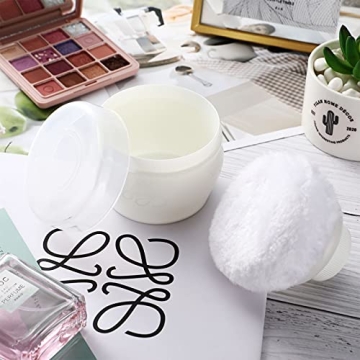 Exquisite Body Powder Container Set - Travel & Beach Ready