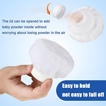 Exquisite Body Powder Container Set - Travel & Beach Ready