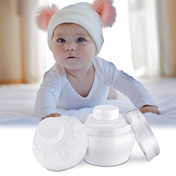 Exquisite Body Powder Container Set - Travel & Beach Ready