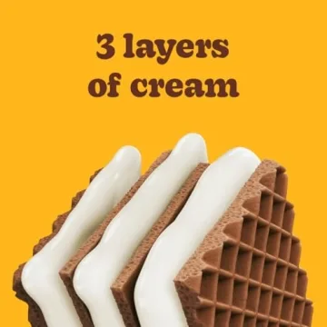 Delicious Bauducco Coconut Wafers Crispy Snack Treats