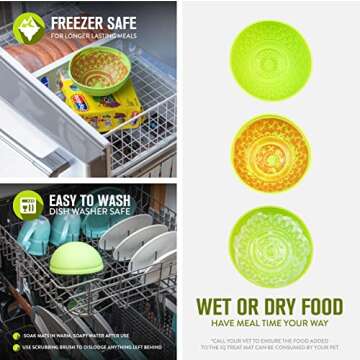 Hyper Pet IQ Treat Lick Mat for Dogs & Cats - Ideal Enrichment