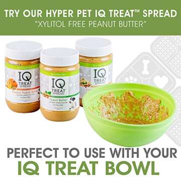Hyper Pet IQ Treat Lick Mat for Dogs & Cats - Ideal Enrichment