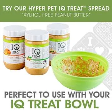 Hyper Pet IQ Treat Lick Mat for Dogs & Cats - Ideal Enrichment
