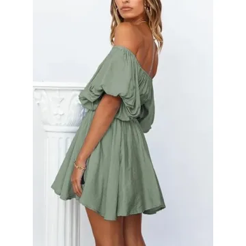 Stylish Dokotoo Women's Grey Summer Dress