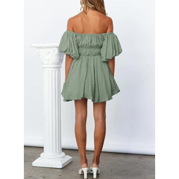 Stylish Dokotoo Women's Grey Summer Dress